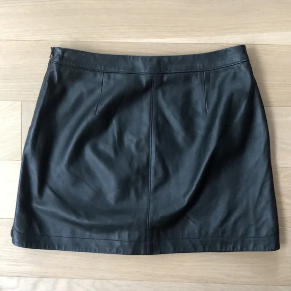 Joie lamb leather mini skirt - Picture 7 of 12